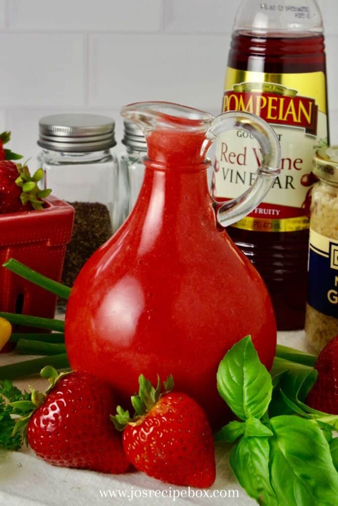 Strawberry Vinaigrette (oil free)