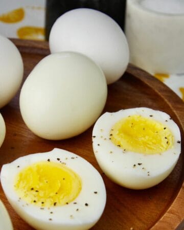Easy to Peel Hard Boiled Eggs
