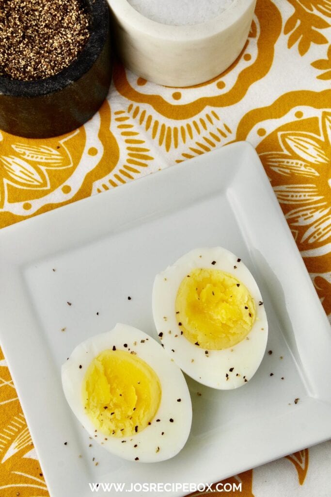 Easy to Peel Hard Boiled Eggs