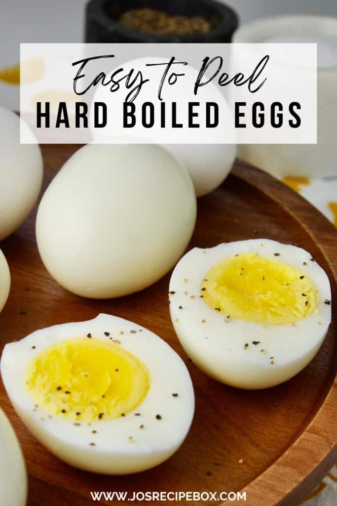 Easy to Peel Hard Boiled Eggs