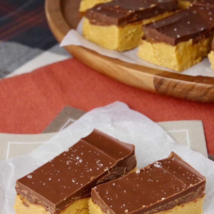 No-Bake Peanut Butter Buckeye Bars