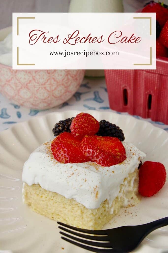 Tres Leches Cake