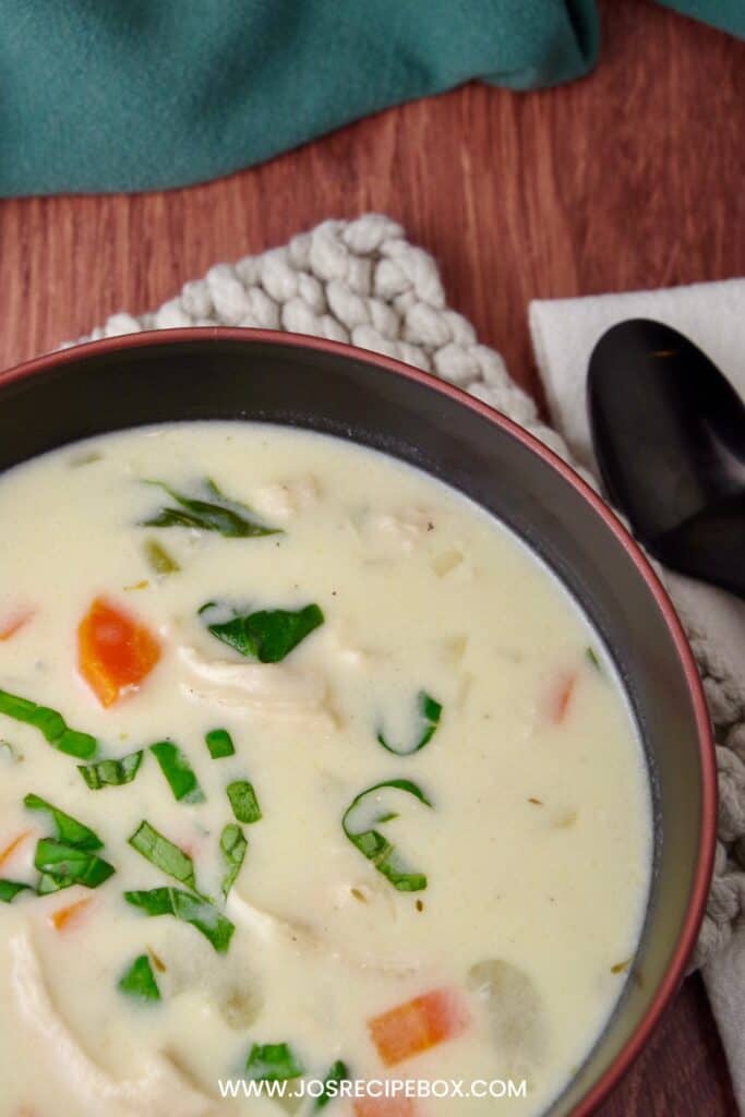 Creamy Italian Chicken & Gnocchi Soup