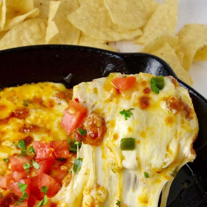 Skillet Queso with Chorizo