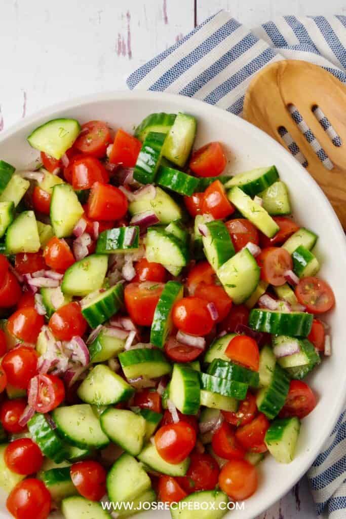 Cucumber Tomato Salad