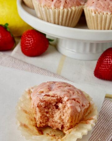 Strawberry Lemonade Muffins