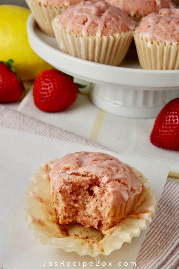Strawberry Lemonade Muffins