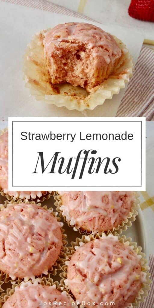 Strawberry Lemonade Muffins