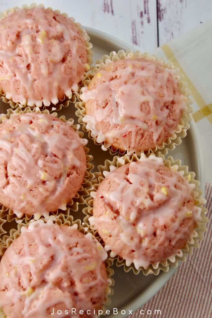 Strawberry Lemonade Muffins