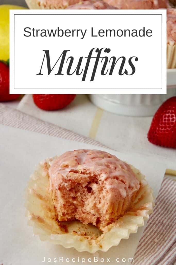 Strawberry Lemonade Muffins